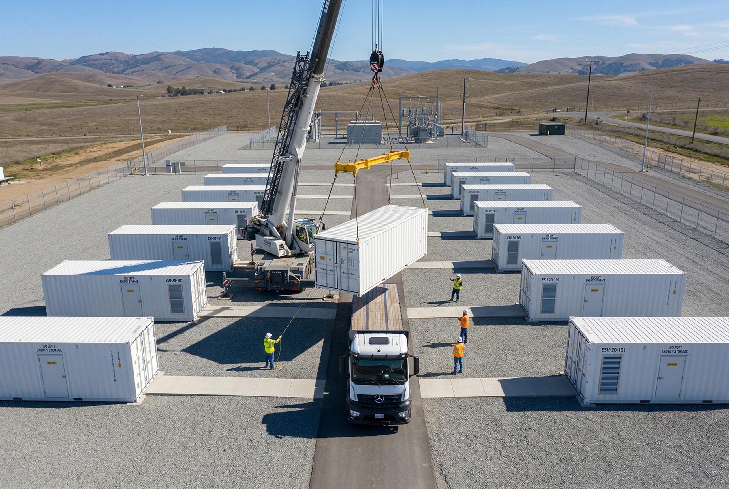 Mobile Battery Energy Storage Systems | Power Edison